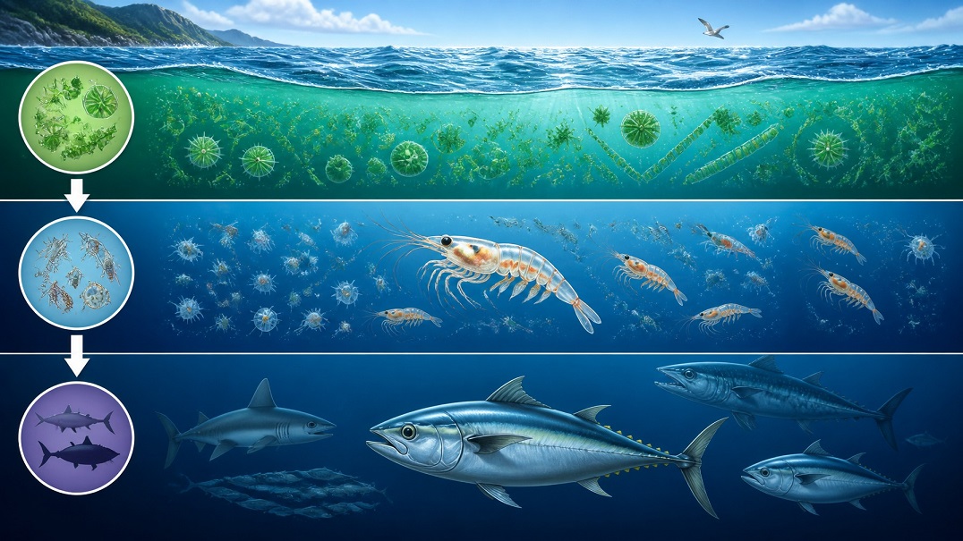 omega-3 chain algae krill fish