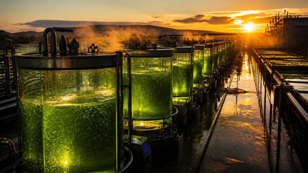 how farming algae for omega-3 works